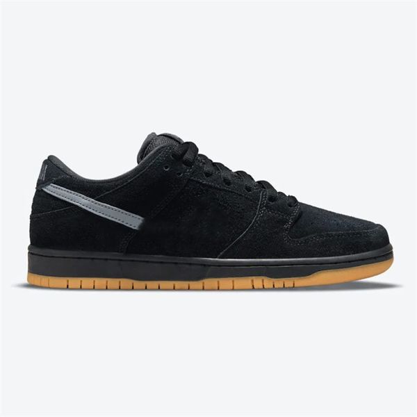 

sb low fog flat shoes mens black cool grey sports sneakers size ship with