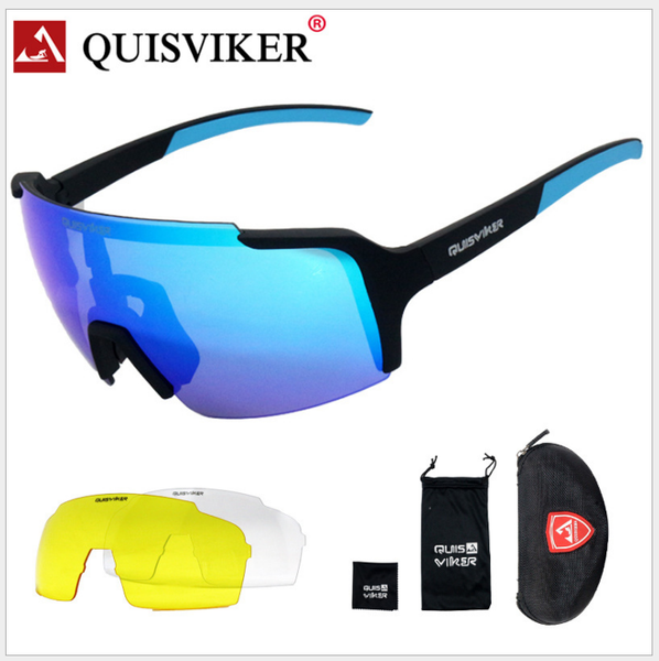 

interchangeable lenes sports sunglasses for men women running driving fishing golf baseball brand goggles, White;black