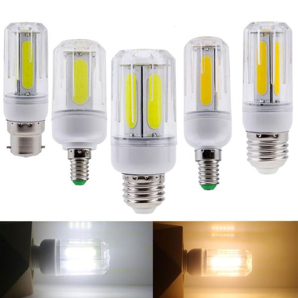 

bulbs led corn lamp 220v e27 e14 e12 b22 e26 light cob bulb chandelier for home lighting 85-265v