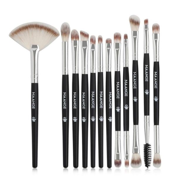 

makeup brushes 12 pcs multi-purpose eye shadow women soft blush brush highlight foundation