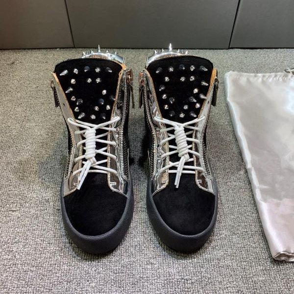 

balencaiga 2021 new season women men fashion shoes sneakers high-mix color printing leather shoes ladies party dress sneakers, Black