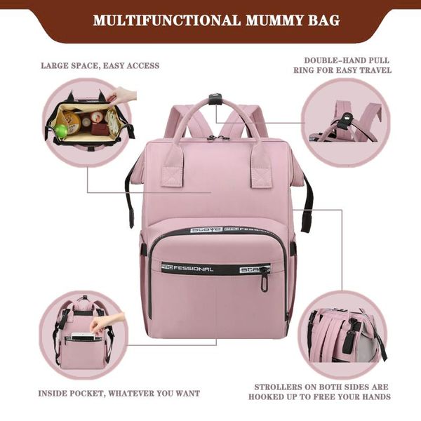 

diaper bags 2021 nappy maternity bag backpack baby care large-capacity large-volume carry portable and hang