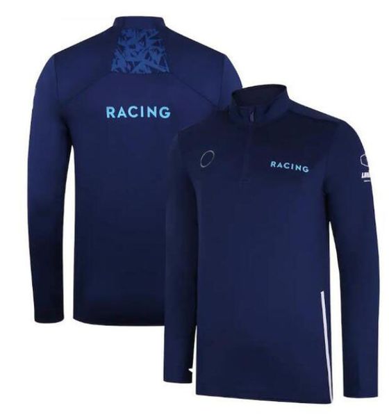 

f12021 racing suit stand-up collar jacket, team jersey, the same style customized