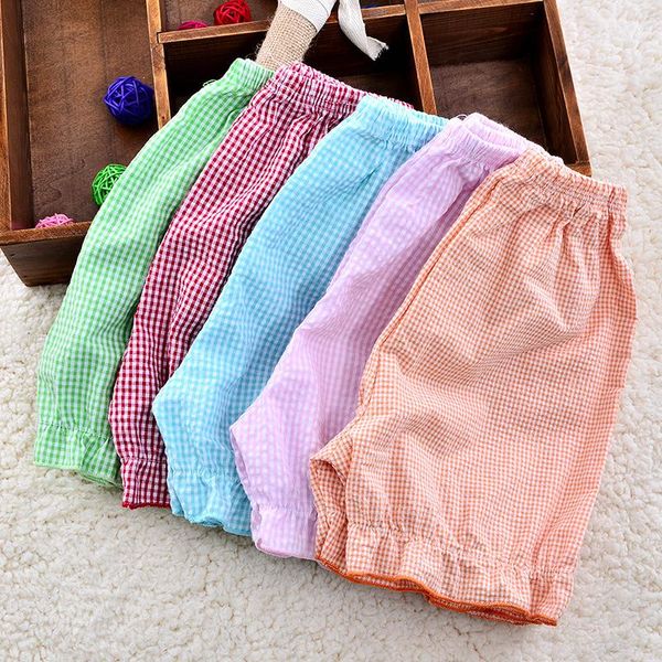 

summer baby fashion casual large pp shorts girls bread pants infant solid color cotton bloomers toddler, Black