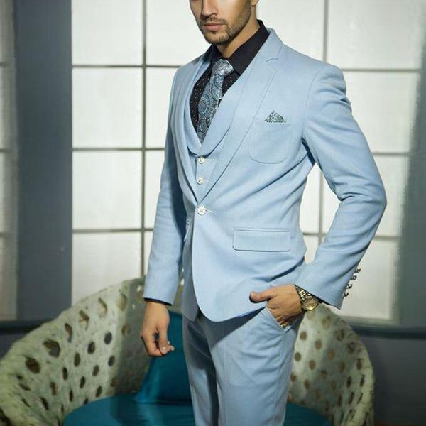 

men's formal suit 3 piece 1 button wedding set for dinner gala's evening prom (blazer+ vest+ pants) 2021 costume homme suits & bla, White;black