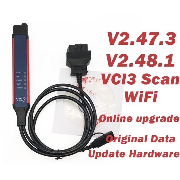 

diagnostic tools 2021 vci3 air bag scan wifi original data hardware upgrade v2.48.1 obd2 scanner wireless sdp3 for truck diagnosis