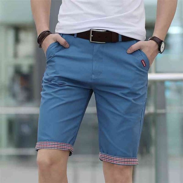 

fashion summer men shorts quality cotton short men printing cosual formal shorts male bermuda masculina plus size 28-40 bermuda 210324, White;black