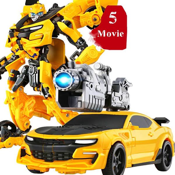 

smart home control 20cm anime transformation movie toys boy cool plastic abs robot car action figures tank aircraft model older children gif