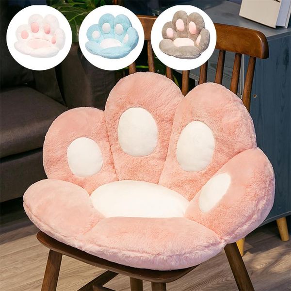 

cushion/decorative pillow cute cat cushion cartoons chair seat animal plush armchair massage pad indoor home office floor decor