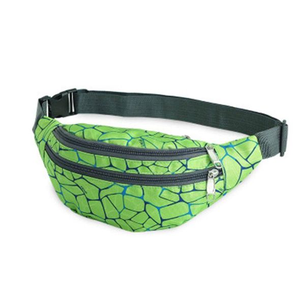 

waist bags waterproof nylon sport fanny pack bag contrast colored camouflage printed crossbody purse for cycling climbing