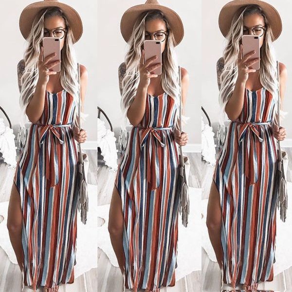 

maternity dress maternity sleeveless sun summer striped pregnant women es vestidos pregnancy clothing plus size, White