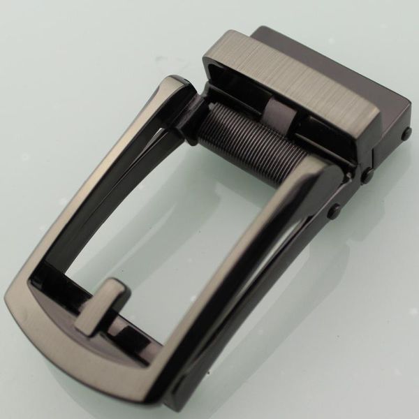 

fashion no hole pin buckle leather belt belts, Black;brown