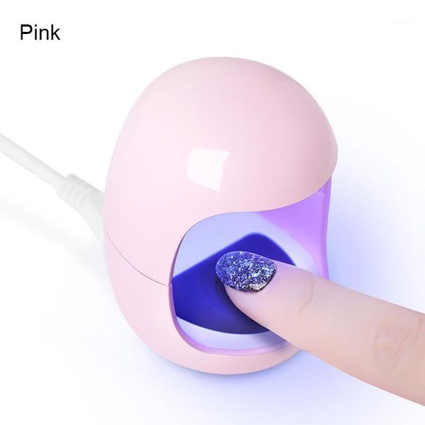 

mini portable led uv nail dryer lamp egg-shaped single gel polish machine 3w @me881