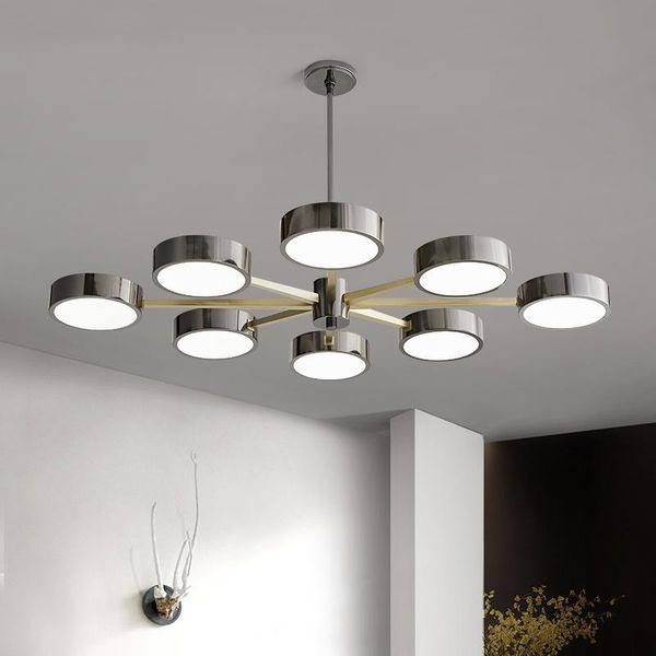 

living room lamp light luxury chandelier headlights creative modern minimalist personality atmosphere home restaurant floor lamps