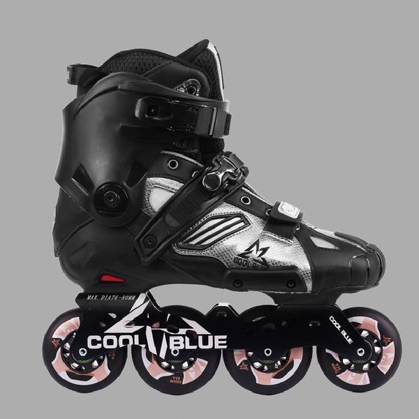 

inline & roller skates professional patines for slide skating adults show street road brake shift drift sneaker pro