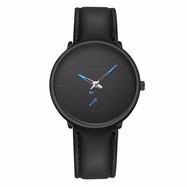 

wristwatches yolako brand men ultra thin business watch luxury leather male clock quartz wrist relogio masculino selling, Slivery;brown