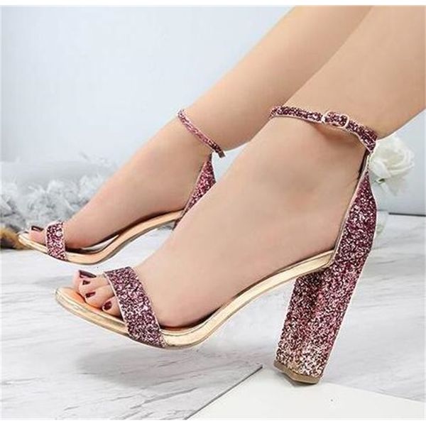 

sandals summer mixed colors glitter stripes women open-finger shoes weared ankle jump fixed-up ladies chnuky size 42 jj6y, Black