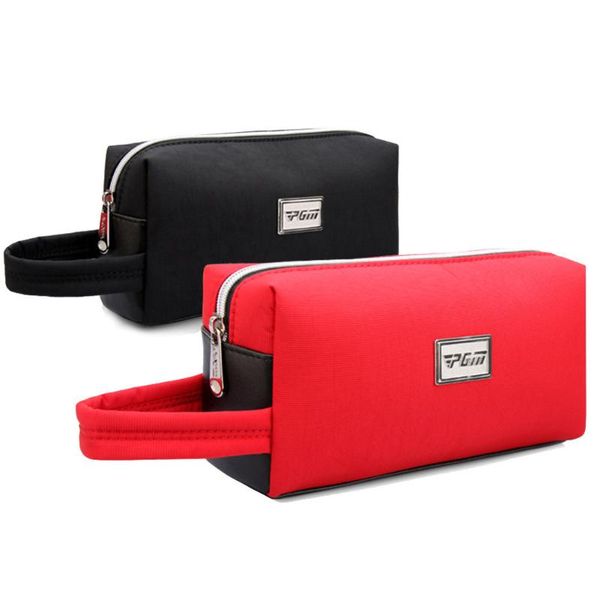 

golf bags 1pc bag sports supplies storage pouch handbag clutch zip fashion rivet south korea trendy large capacity