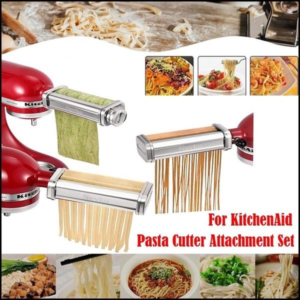 

stainless steel noodle pasta machines cutters manual makers attachment fettucine cutter diy processors baking & pastry tools