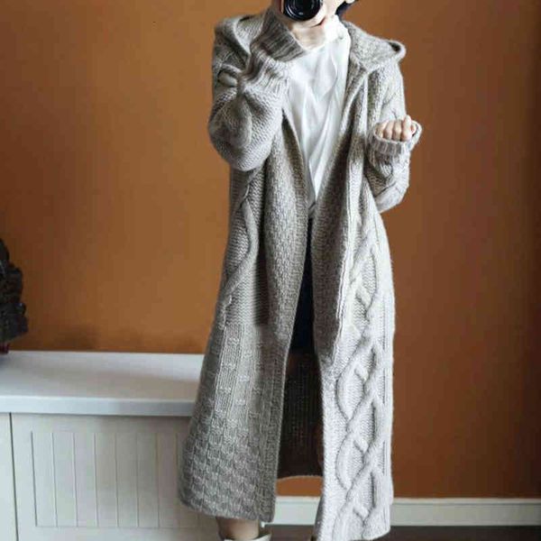 

women's sweaters autumn sale winter hood cashmere cardigan women's sweater solid color soft long sleeve hgr1, White;black