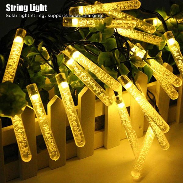 

strings christmas lamp solar power string lights kit for home garden wedding party decoration