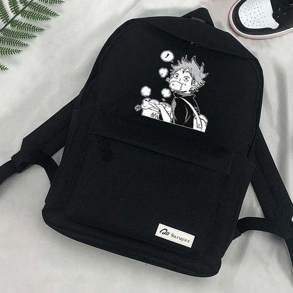 

backpack oya haikyuu karasuno schoolbag teenagers computer outdoor laptravel boys girls cartoon bags