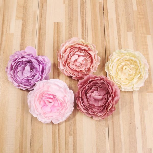 

simulation silk flower retro peony rose wedding decoration scrapbooking wall decorative flowers & wreaths