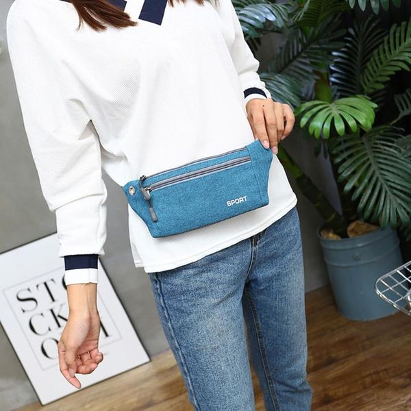 

women multi-function pockets outdoor sport leisure messenger waist packs bag bags for 2021 designer crossbody#y30