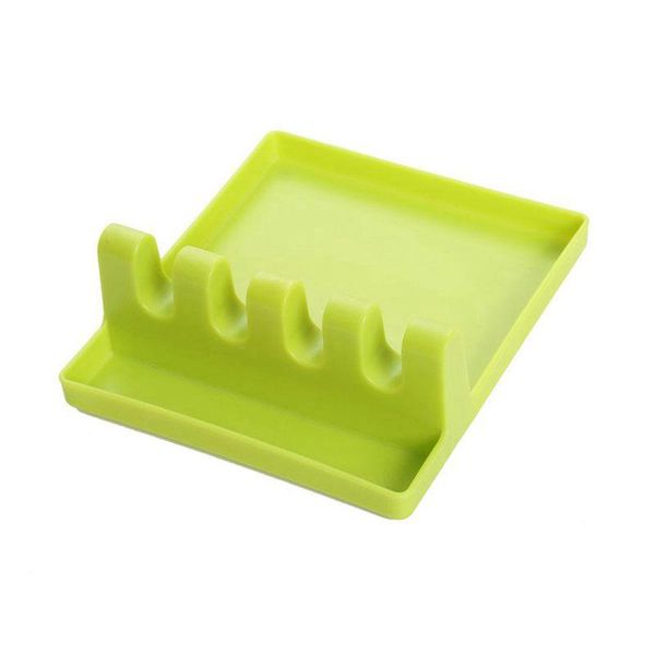 

kitchen storage & organization 2pcs utensil tray (gray + green)