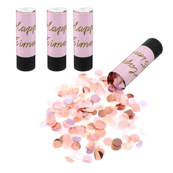 

party decoration 4pcs handheld confetti spray tubes wedding decors supplies