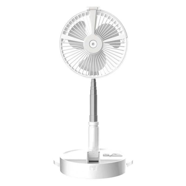 

electric fans deskportable folding fan usb rechargeable spray hydrating mini led