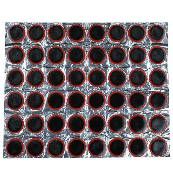 

tools 48pcs/piece patch round bicycle bike tire tyre rubber repair length 27cm kits for cycling puncture