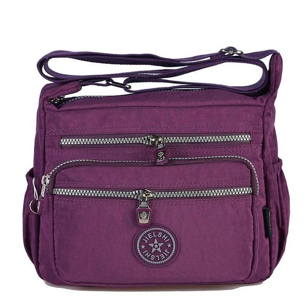 

evening bags 2021 waterproof large messenger bag women's multi-layer pocket leisure shoulder travel canvas monkey