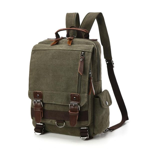 

backpack canvas women small daily school bag casual mochila daypack rucksack for teenage girls retro zipper style