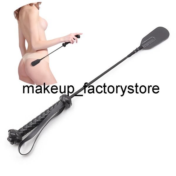 Massaggio 45 cm PU pelle sculacciata paddle frusta lunga flirtare Bondage giocattoli del sesso per la donna giochi di ruolo prodotti SM giochi per adulti per coppie