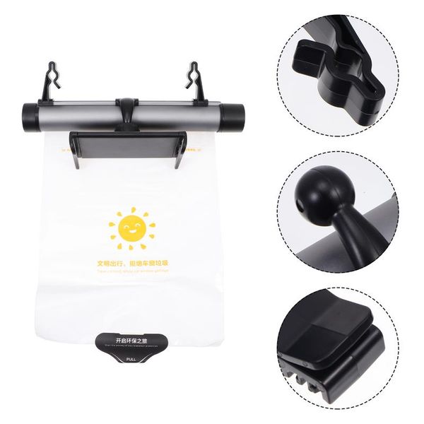 

car organizer universal onboard tablet phone trash bag holder back seat support automobile vehicle interior accessories
