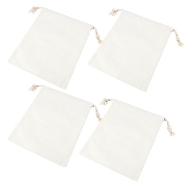 

storage bags 4pcs household drawstring bag practical gift pouches