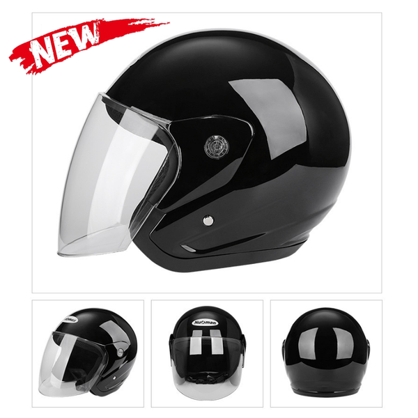 

motorcycle helmets dot helmet 3/4 open face moto motorbike men women electric bicycle scooter accessories