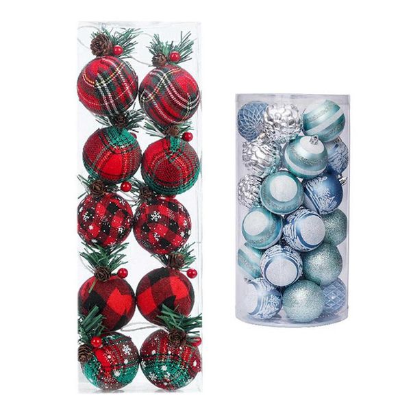 

christmas tree decor ball hanging decor, 30pcs 60mm & 10pcs 50mm party decoration