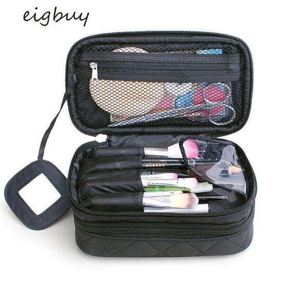 

[sh]brand organizer cosmetic bag double waterproof makeup travel cosmetologist case multi-function storage bags & cases