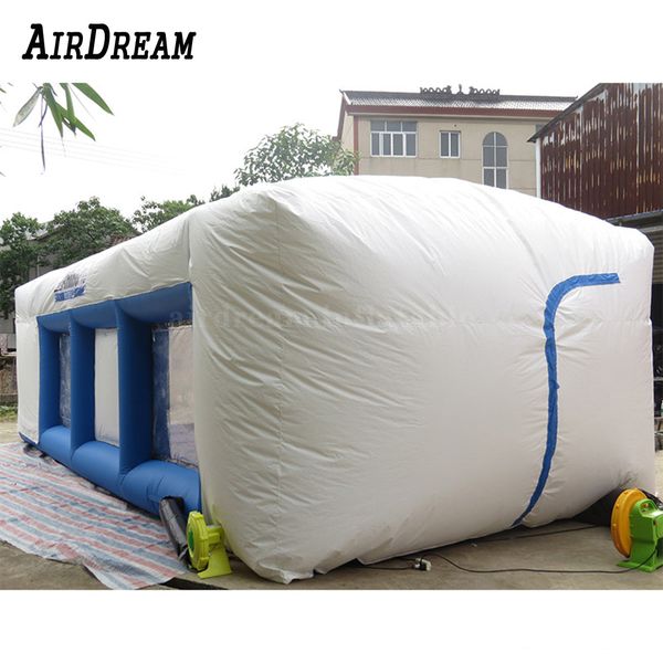 

factory supply inflatable spray booth durable outdoor silver inflatable paint tent for car