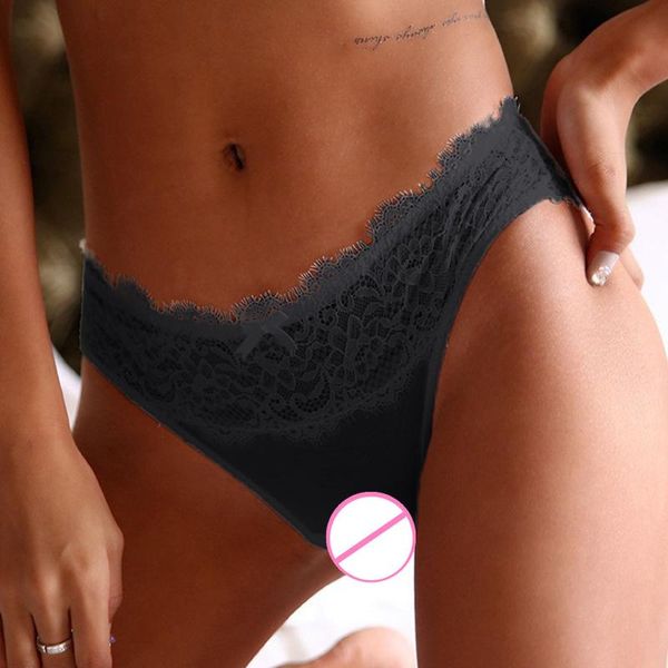 

women's panties low-waist women white lace underwear thong female g string breathable lingerie temptation embroidery intimates, Black;pink