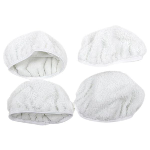 

cleaning cloths white 4pcs car's polisher buffer waxer polishing bonnet
