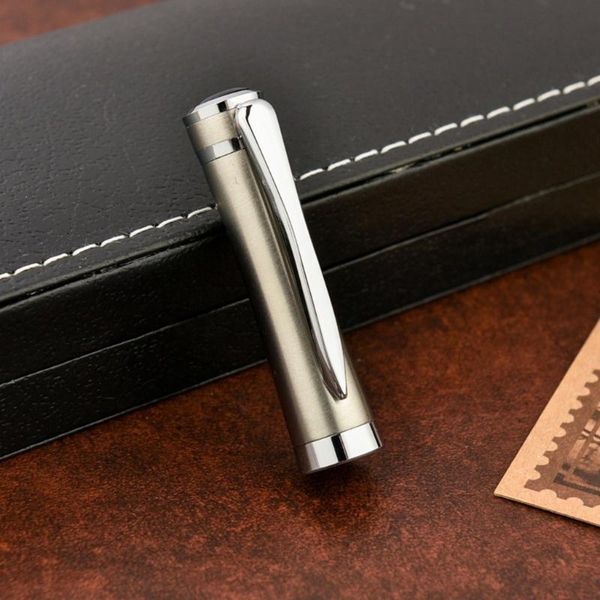 

luxury metal signature ballpoint pen black ink business writing office supplies gel pens