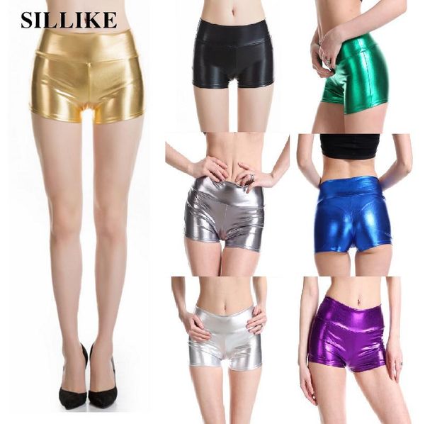 

women's shorts 2021 product -selling european and american solid color nightclub stage performance wear clothing pan, White;black