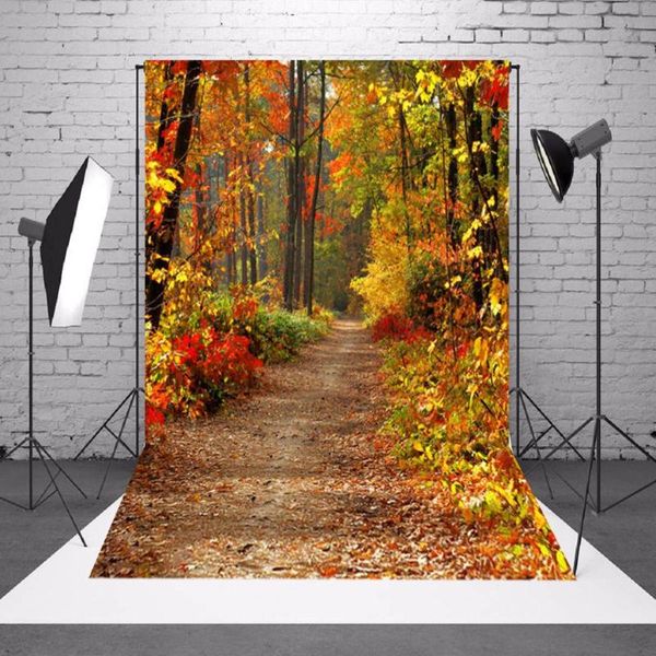 

party decoration 1.5x2.1m autumn fall forest background backdrop cloth pography po props wedding events diy deco