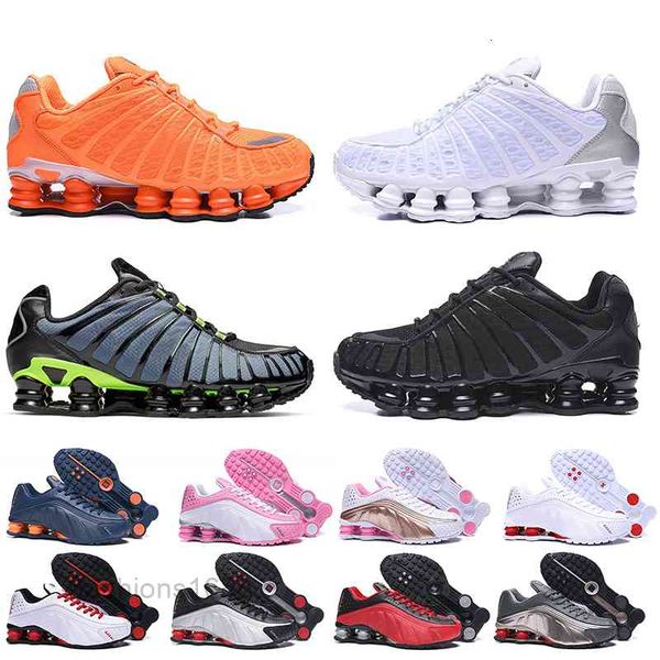 

fashion big size 12 shox shoes mens running tl orange white volt grey black jogging sports trainers sneakers
