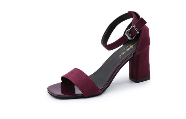 

dress shoes sandals women block heels fashion high ladies classic pumps, Black