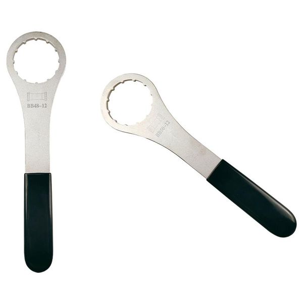 

tools 2pcs bicycle bottom bracket wrench spanner tool, bb48-12 for praxis works m30 osbb & bb50-12 winspace / tripeak