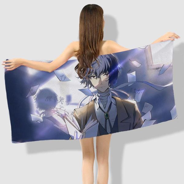 

towel anime manga bungo stray dogs bath beach 001